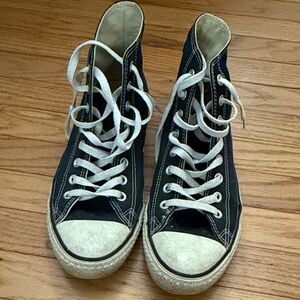 Classic Converse Black High-Top Sneakers